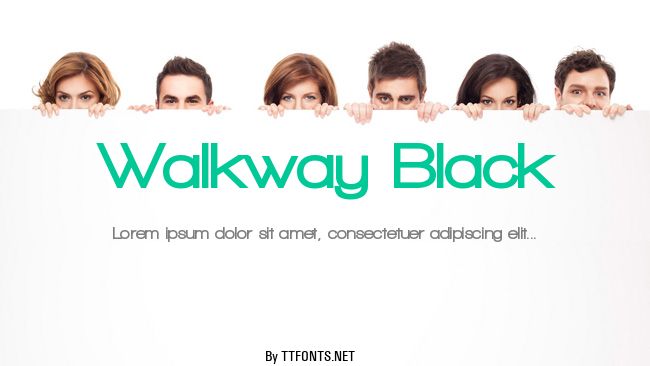 Walkway Black example